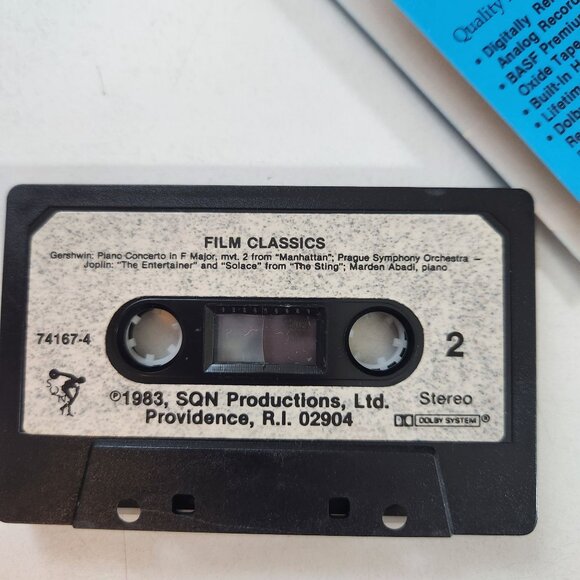 Film Classics Cassette Tape SQN Productions 1983 Featuring Kramer Vs. Kramer & T - Picture 4 of 5